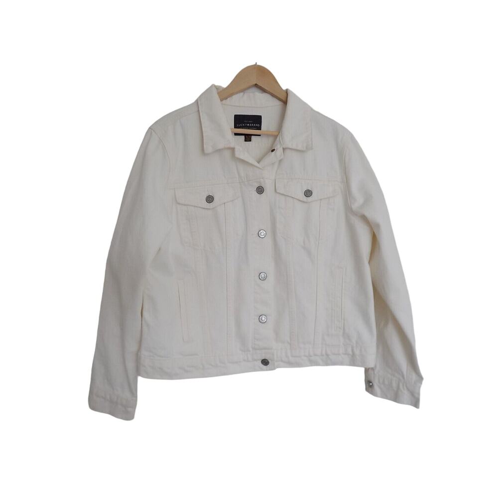 Lucky Brand The Tomboy Trucker jacket womens size XL